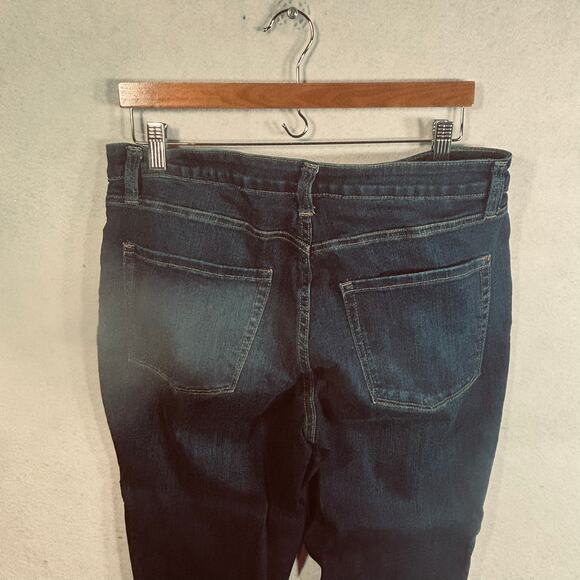 Lauren Conrad LC Women's Plus Size 14 Skinny Jeans Dark Wash - Picture 2 of 8